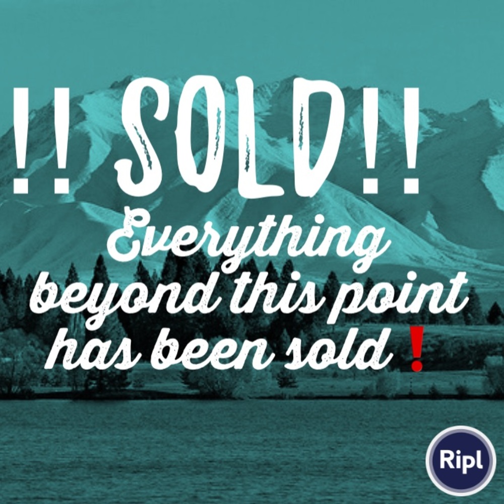 Everything below is all SOLD!